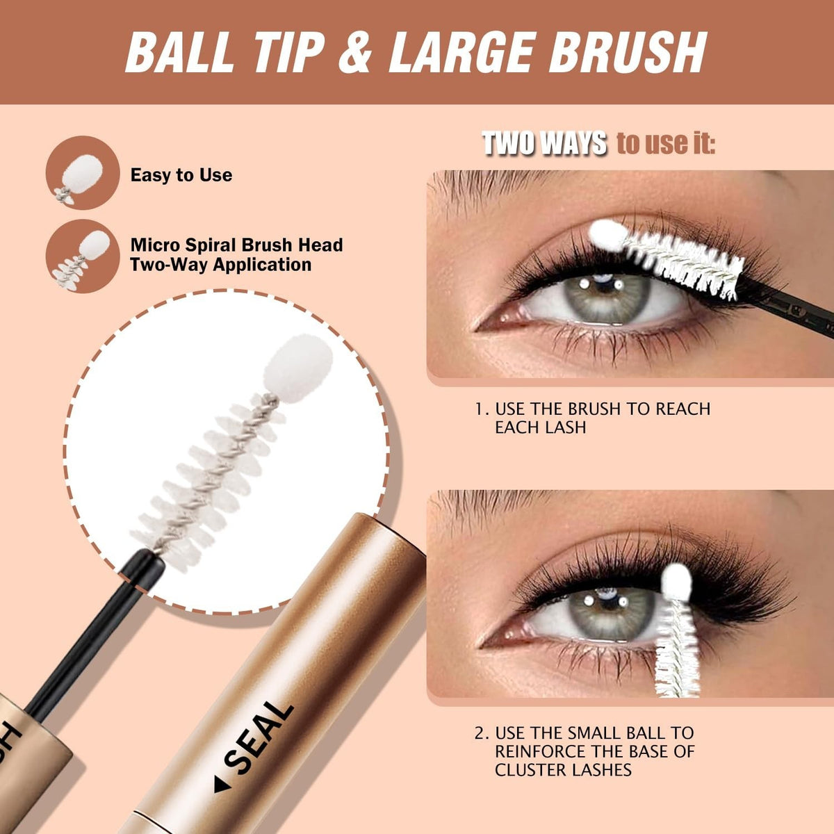 Waterproof Lash Bond & Seal Adhesive for DIY Eyelash Extensions – Long-Lasting 7-Day Hold