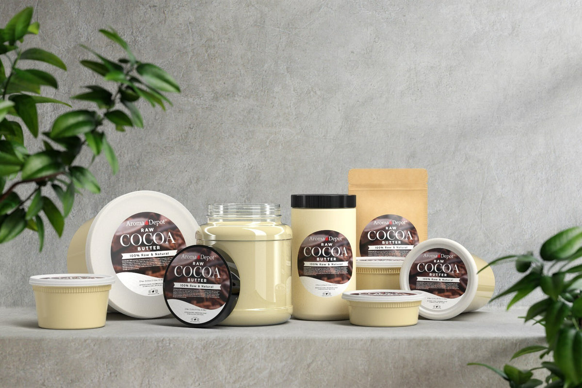 16 oz. Raw Cocoa Butter 100% Pure Cold Pressed