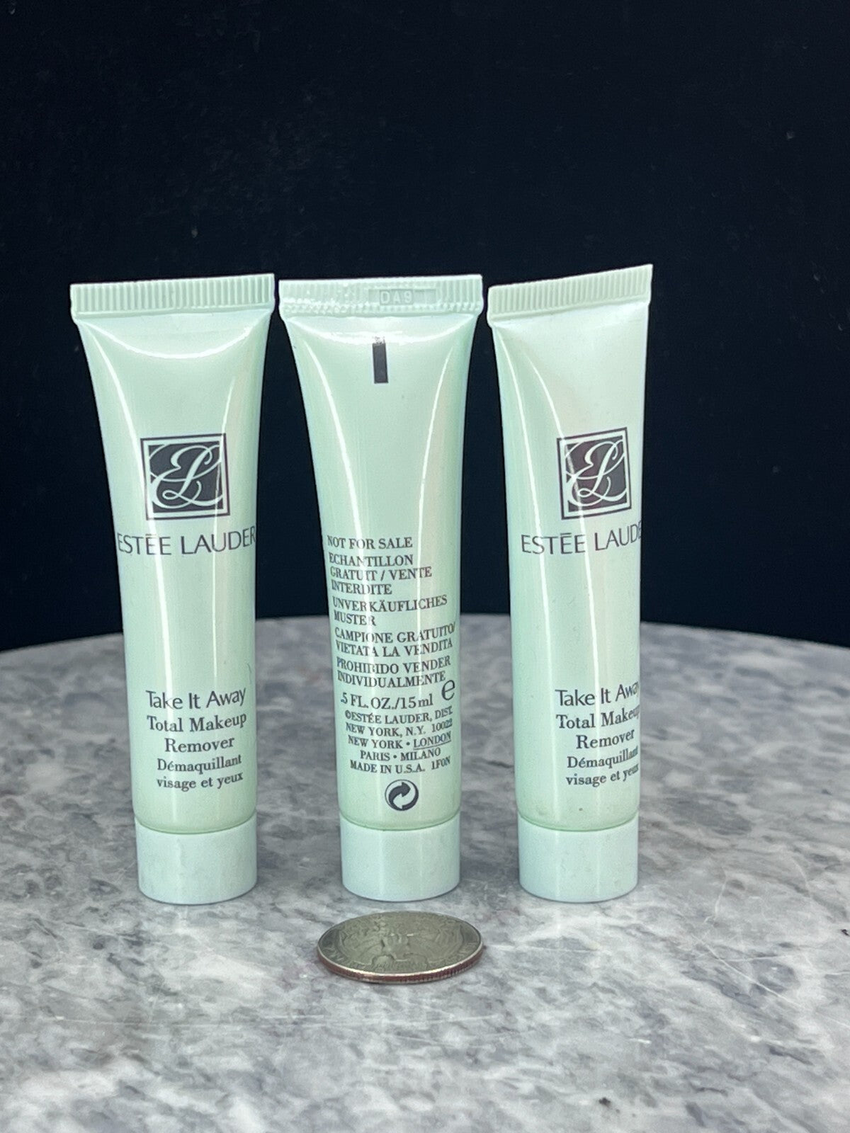 Travel Size Makeup Remover Set - 3 x 0.5oz Sample Bottles