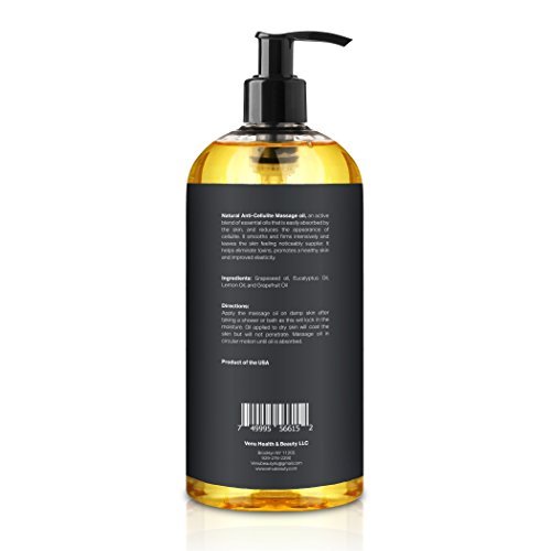 Anti-Cellulite Massage Oil with Grapeseed & Eucalyptus
