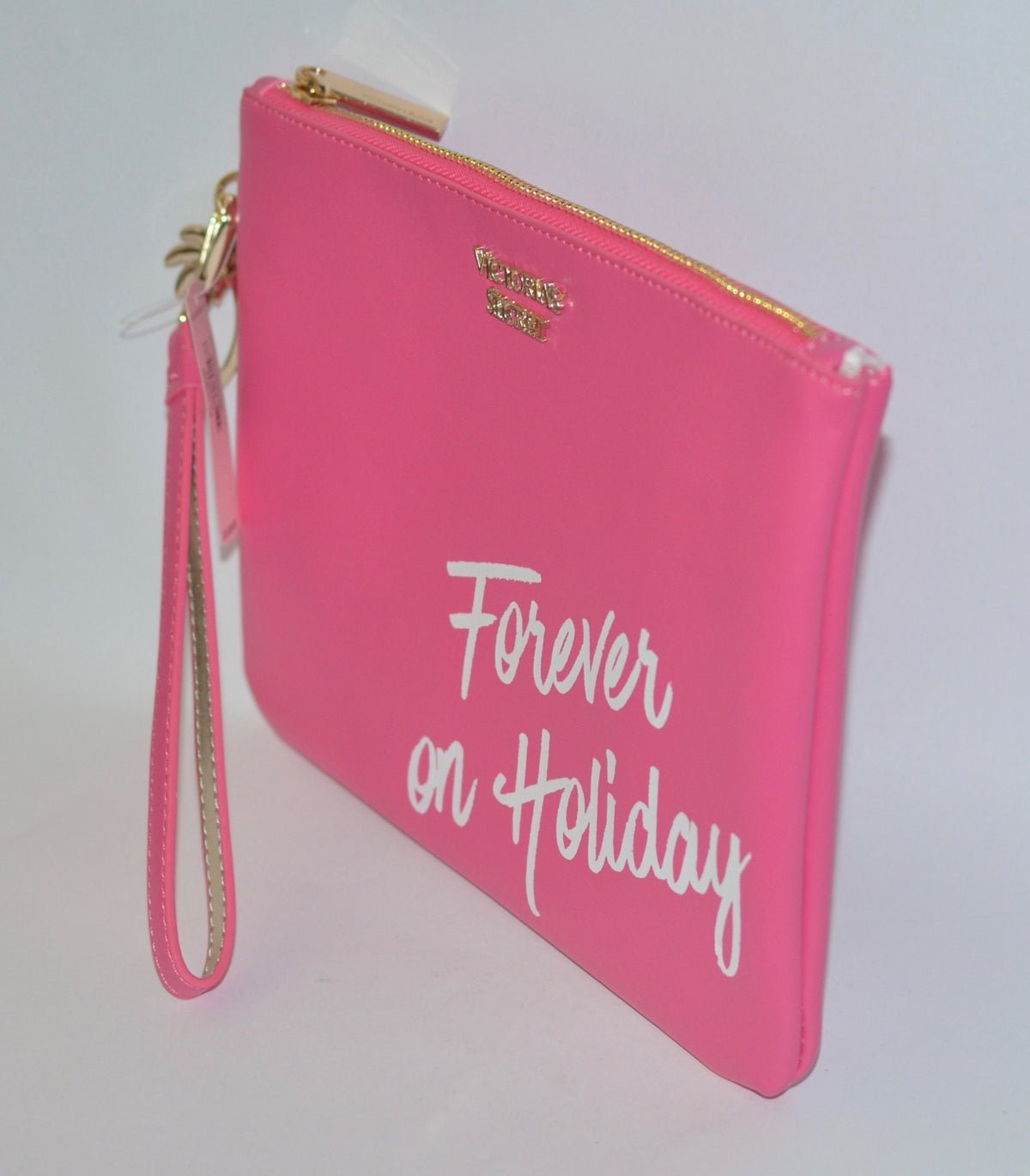 Victoria's Secret Forever Holiday Makeup Clutch Bag - Wristlet Cosmetic Pouch