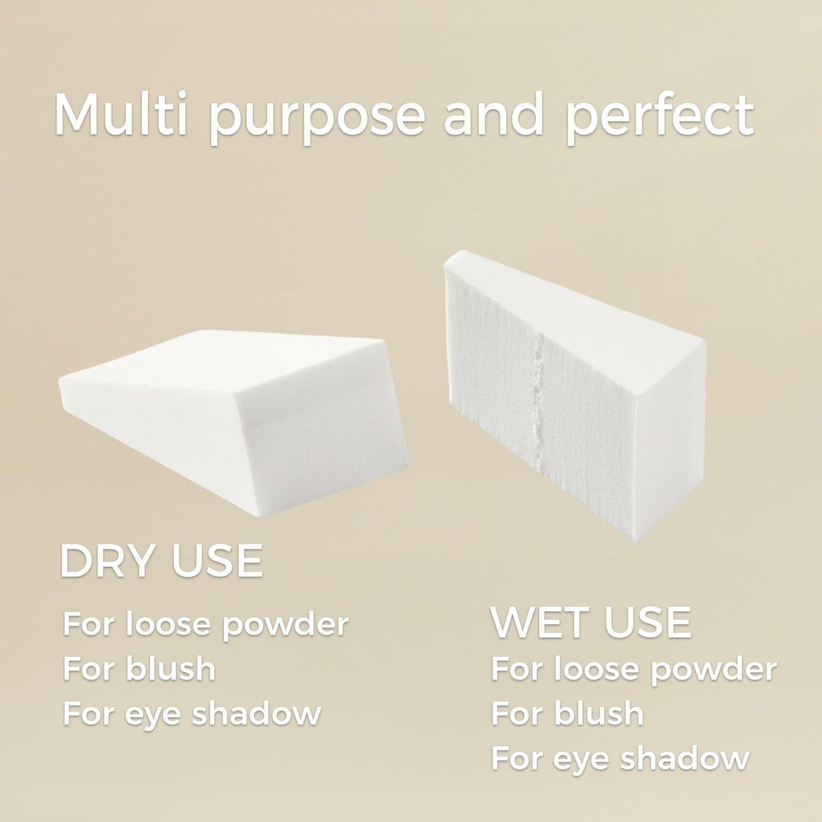 48 Pack Triangle Makeup Sponges - Flawless Foundation & Blending Tools