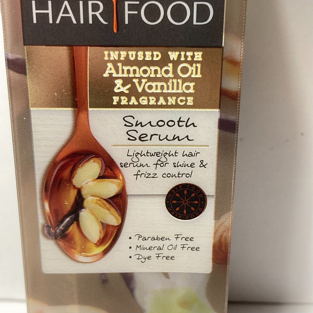 Hair Food Almond Oil Vanilla Frizz Control Hair Serum 1.7oz - Multiple Bottles