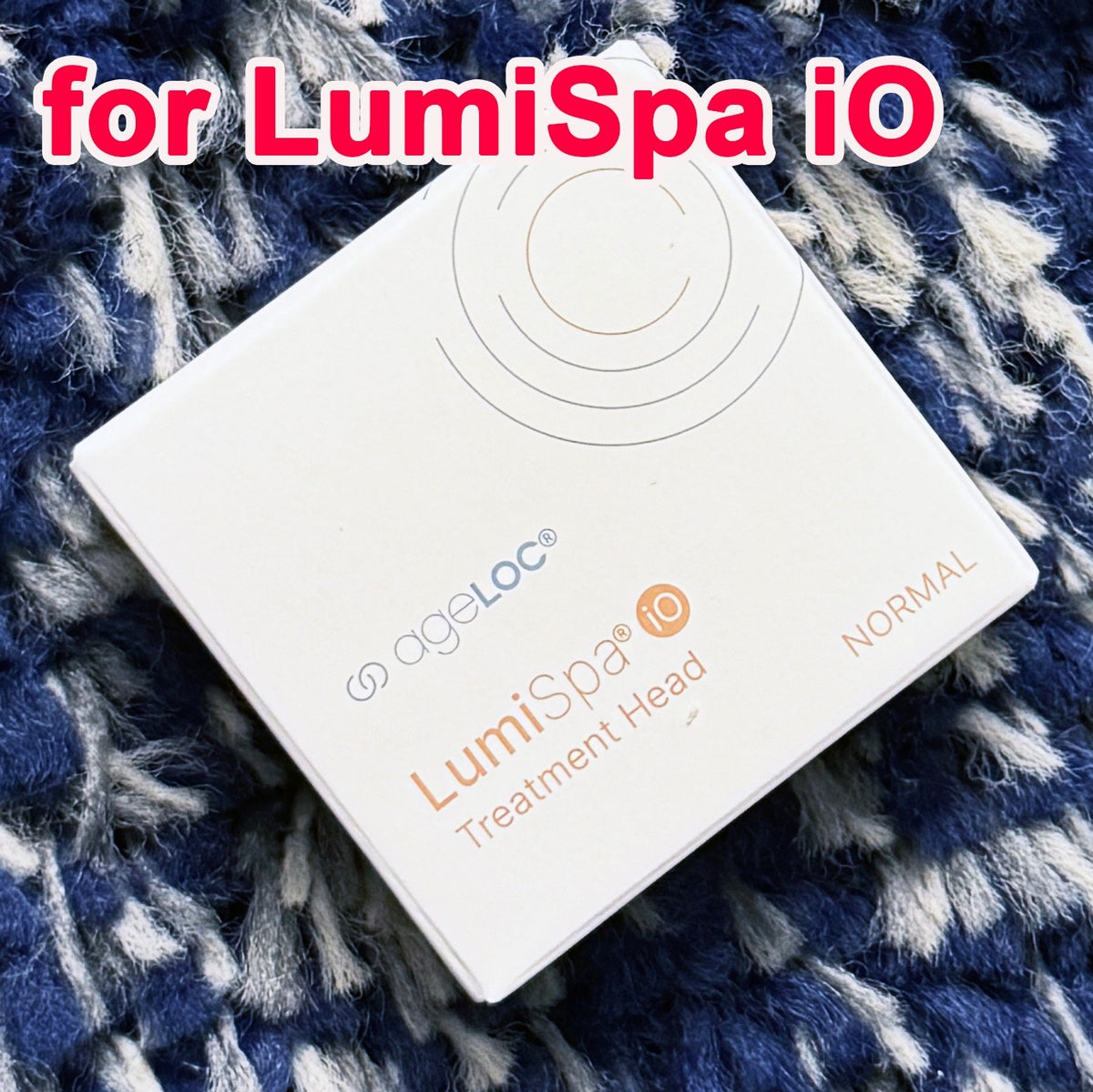 Lumispa iO Treatment Head - Normal/Pink for AgeLOC Lumispa iO Device