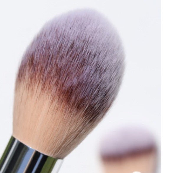 Vegan Makeup Brush Set - 3 Piece Face Collection for Flawless Finish