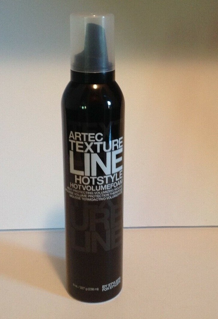Heat Protecting Hair Styling Foam - Volumizing, Shine & Anti-Breakage 8 oz