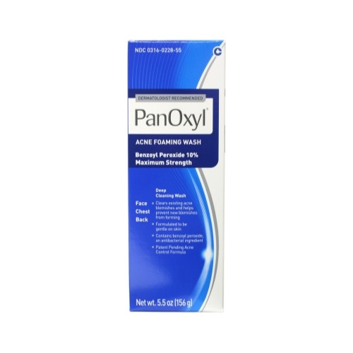 5 Pack Benzoyl Peroxide Acne Face & Body Wash 10% - Clears Pores & Prevents Breakouts
