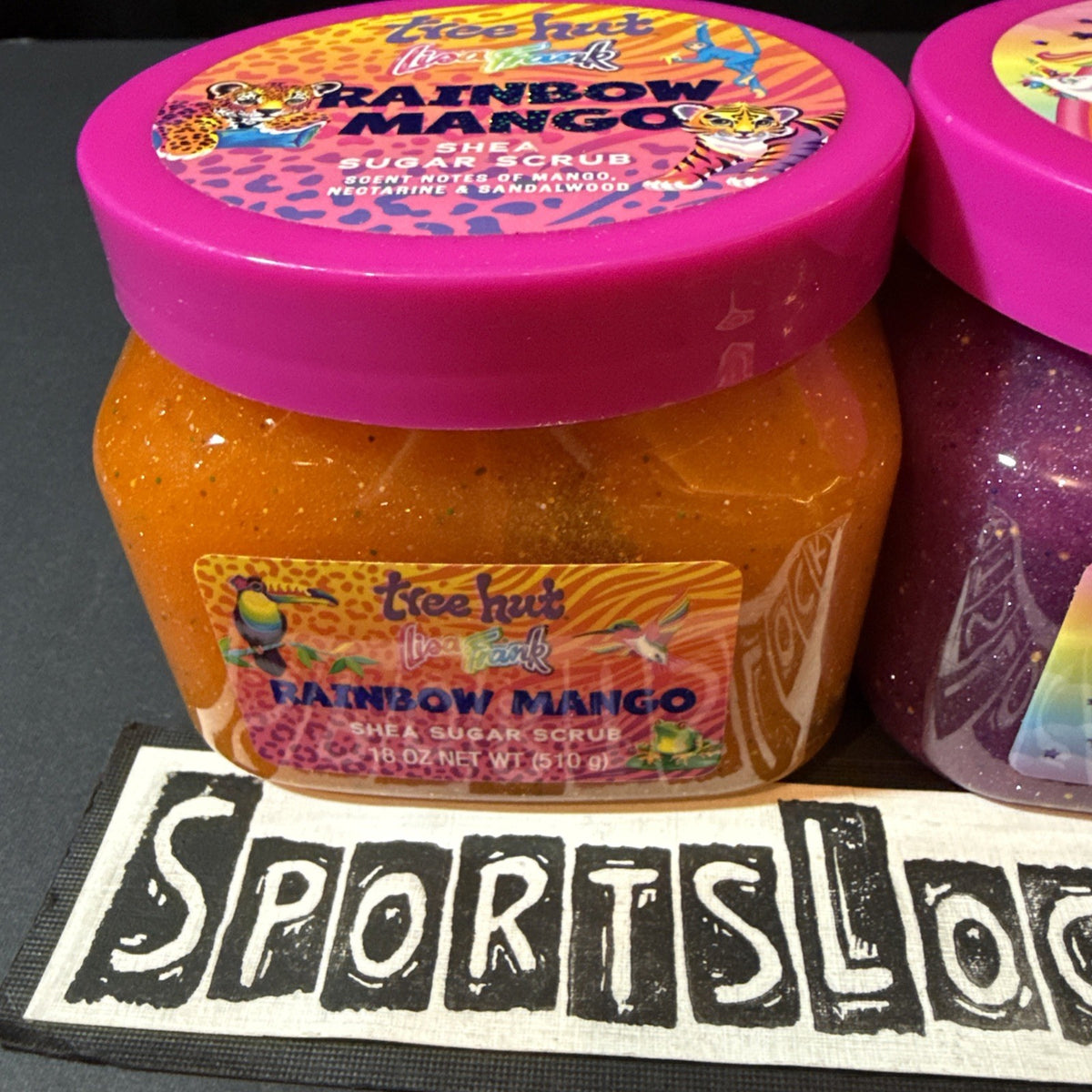 Tree Hut x Lisa Frank Shea Sugar Scrub Duo – Rainbow Mango & Sugar Sky