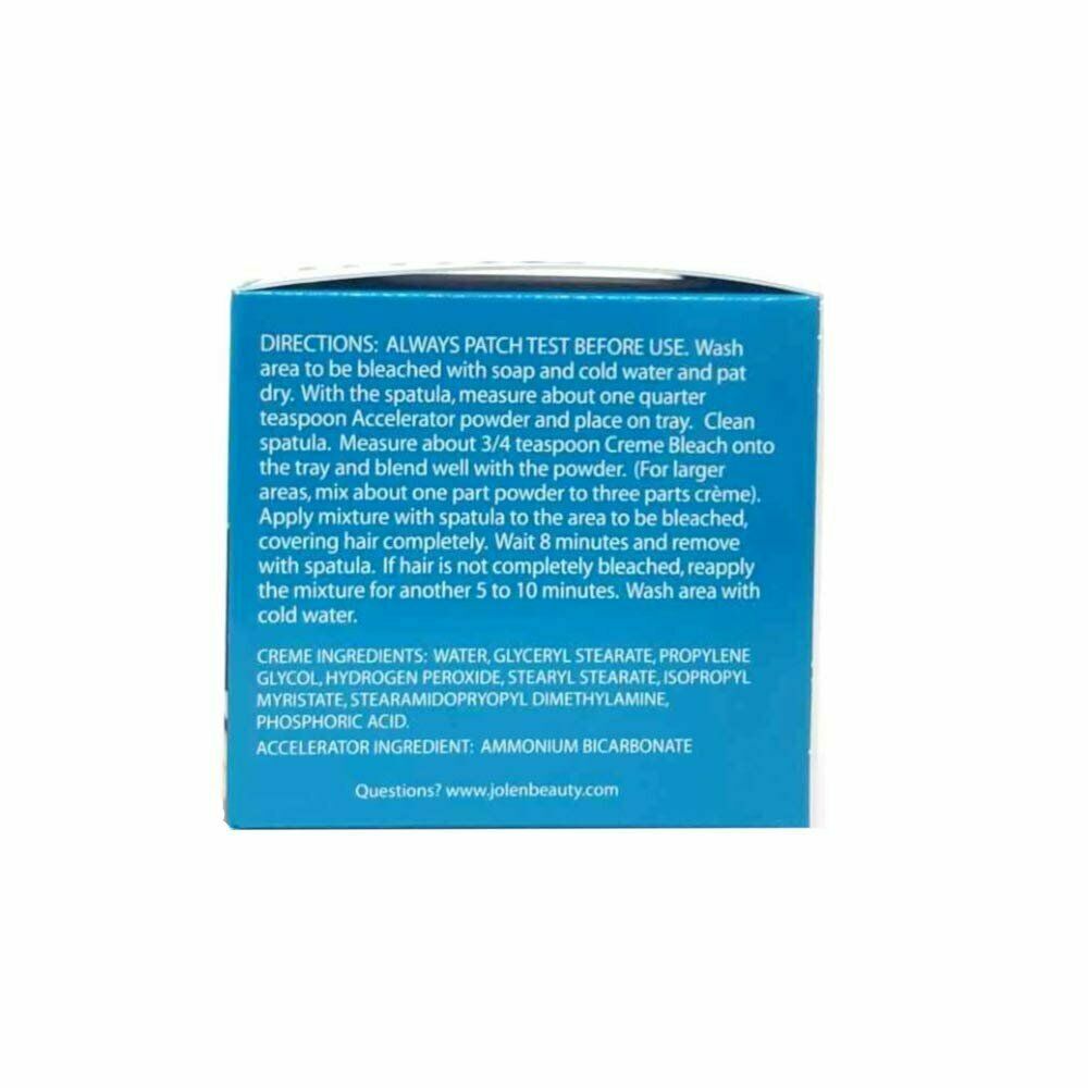 Hair Lightening Cream for Dark Hair - Gentle Facial & Body Bleach 4oz