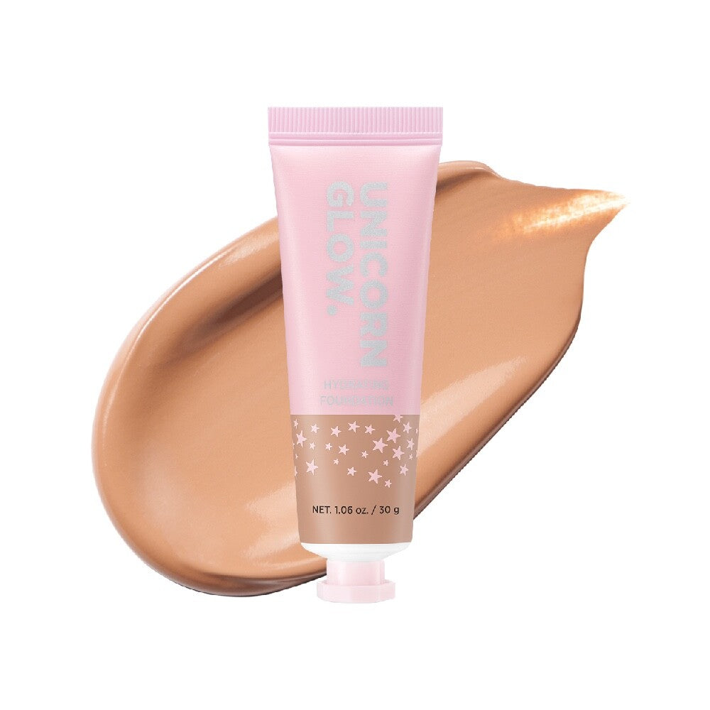 Unicorn Glow Hydrating Foundation 09 Toffee - 2 Pack, Medium to Full Coverage