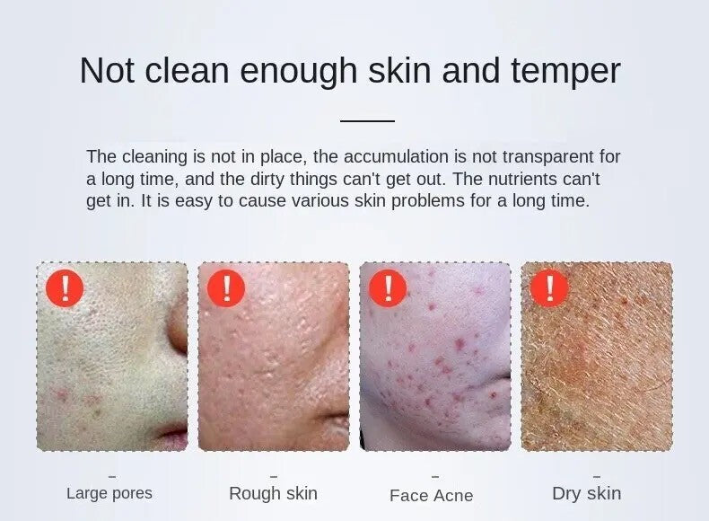 Ultrasonic Facial Cleansing & Massage Device for Women