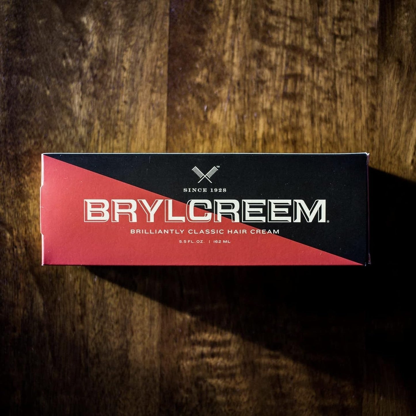 Men's High Shine Hair Cream - Alcohol-Free Styling & Conditioning, 5.5 Oz