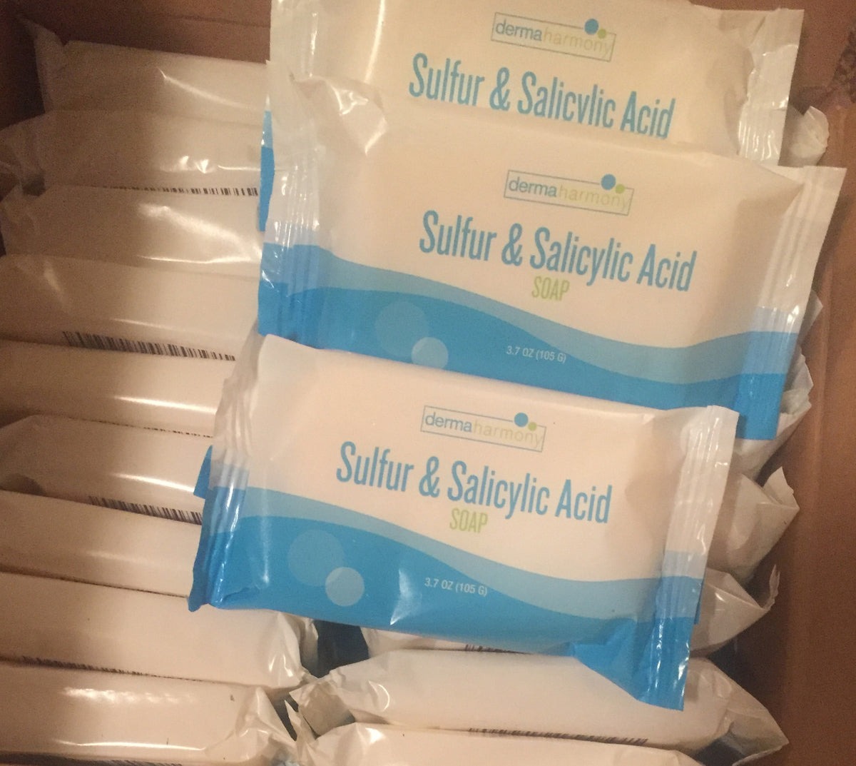 Sulfur & Salicylic Acid Bar Soap, 3 Bars x 3.7 oz – DermaHarmony