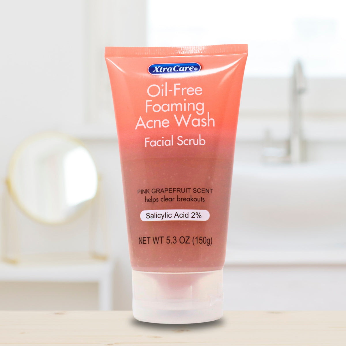 XtraCare Oil-Free Foaming Acne Wash, Facial Scrub, 5.3 fl oz –