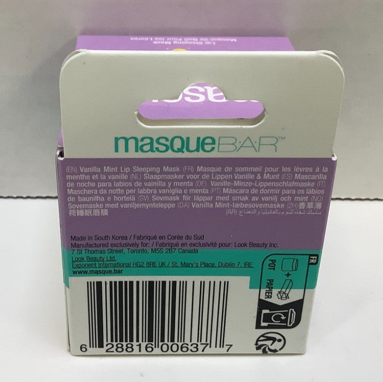 Lip Sleeping Mask Vanilla Mint - 0.67oz, Pack of 3, Lip Care Treatment