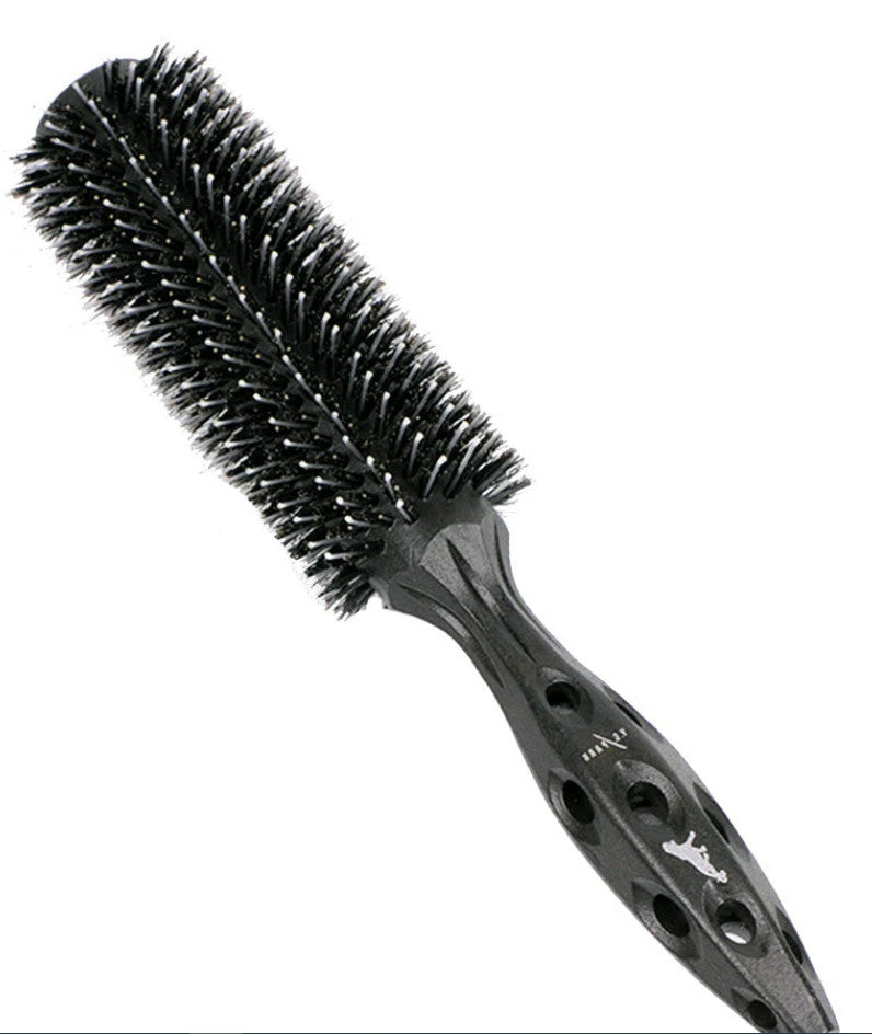 Y.S.PARK Professional Carbon Tiger Styler Brush Black Made in Japan