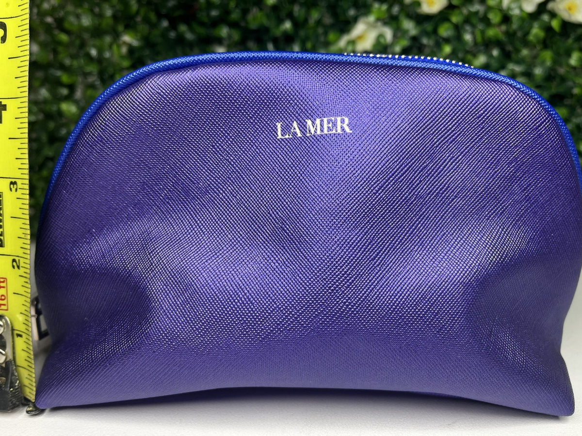 Blue Makeup & Toiletry Travel Pouch Case - Cosmetic Bag for Cosmetics & Personal Items