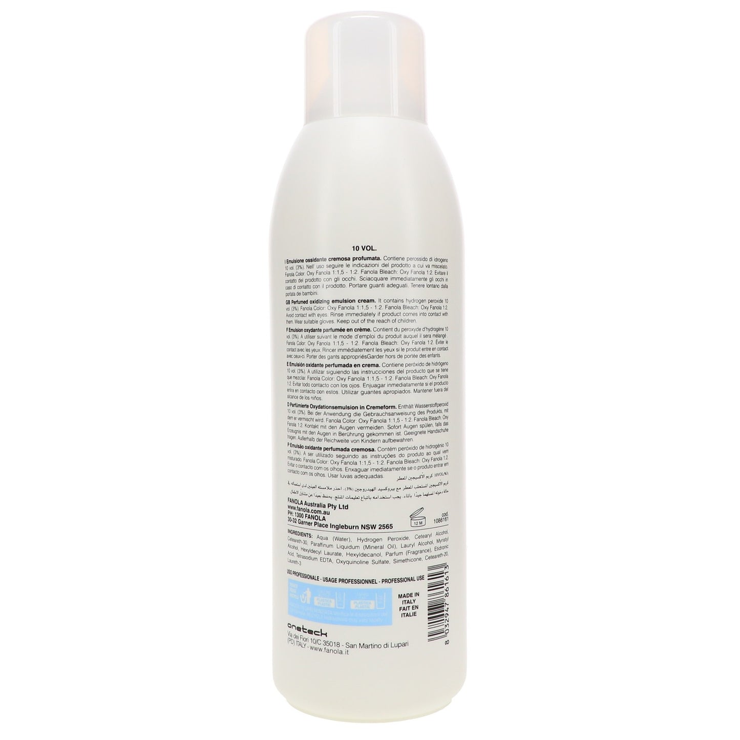 Hydrogen Peroxide 3% 10 Vol. Hair Color Developer - 33.8 oz