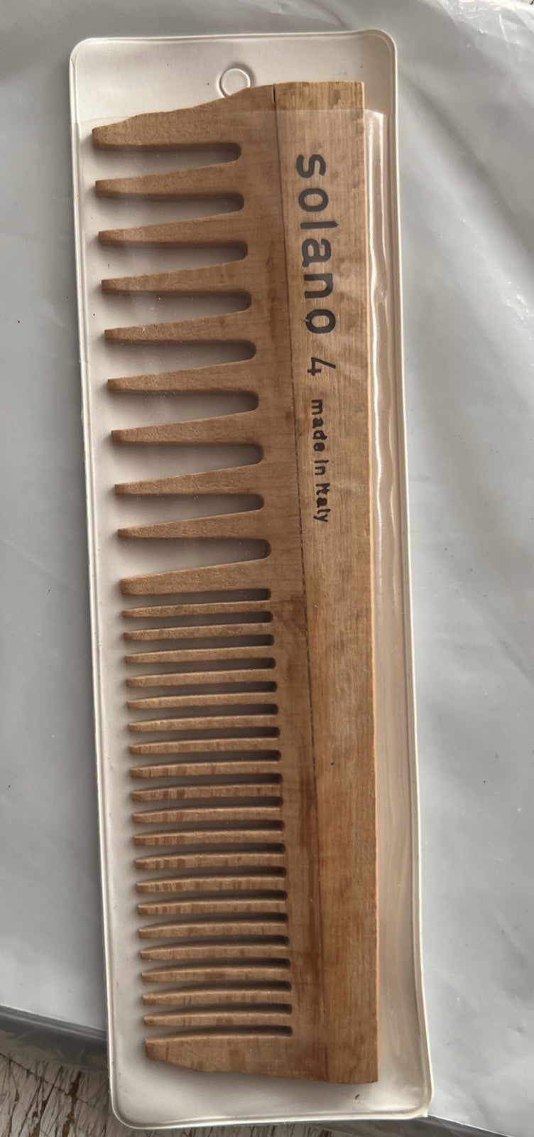 Solano 4 Comb Made in Italy - Hard to Find Styling Tool