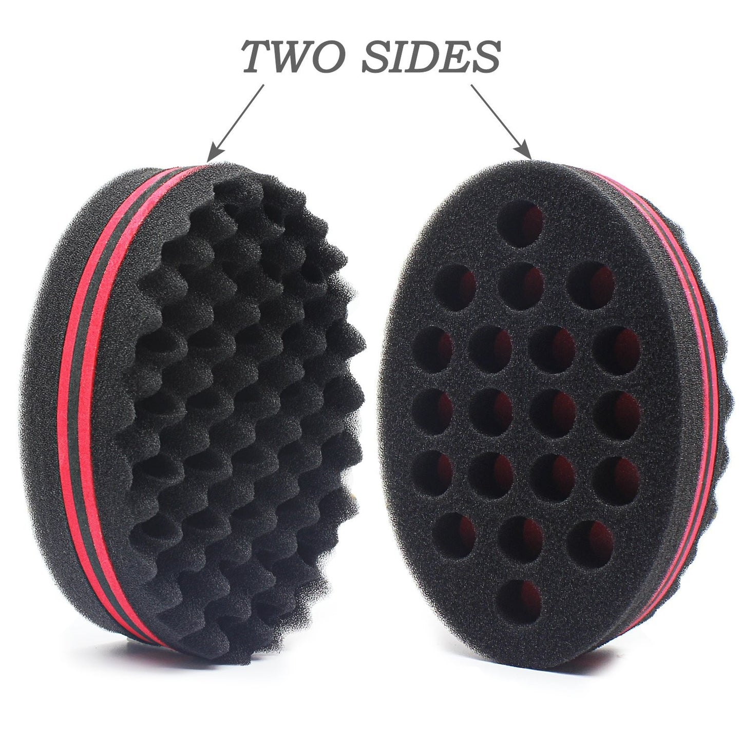 Magic Hair Sponge Brush for Waves Dreadlocks Coils Afro Curls - Hair Styling Tool