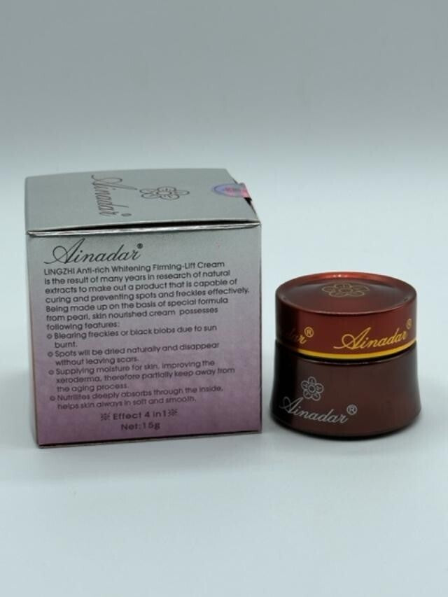 Anti-Aging Skin Care Cream for Brightening & Firming - Pearl & Lingzhi Extracts
