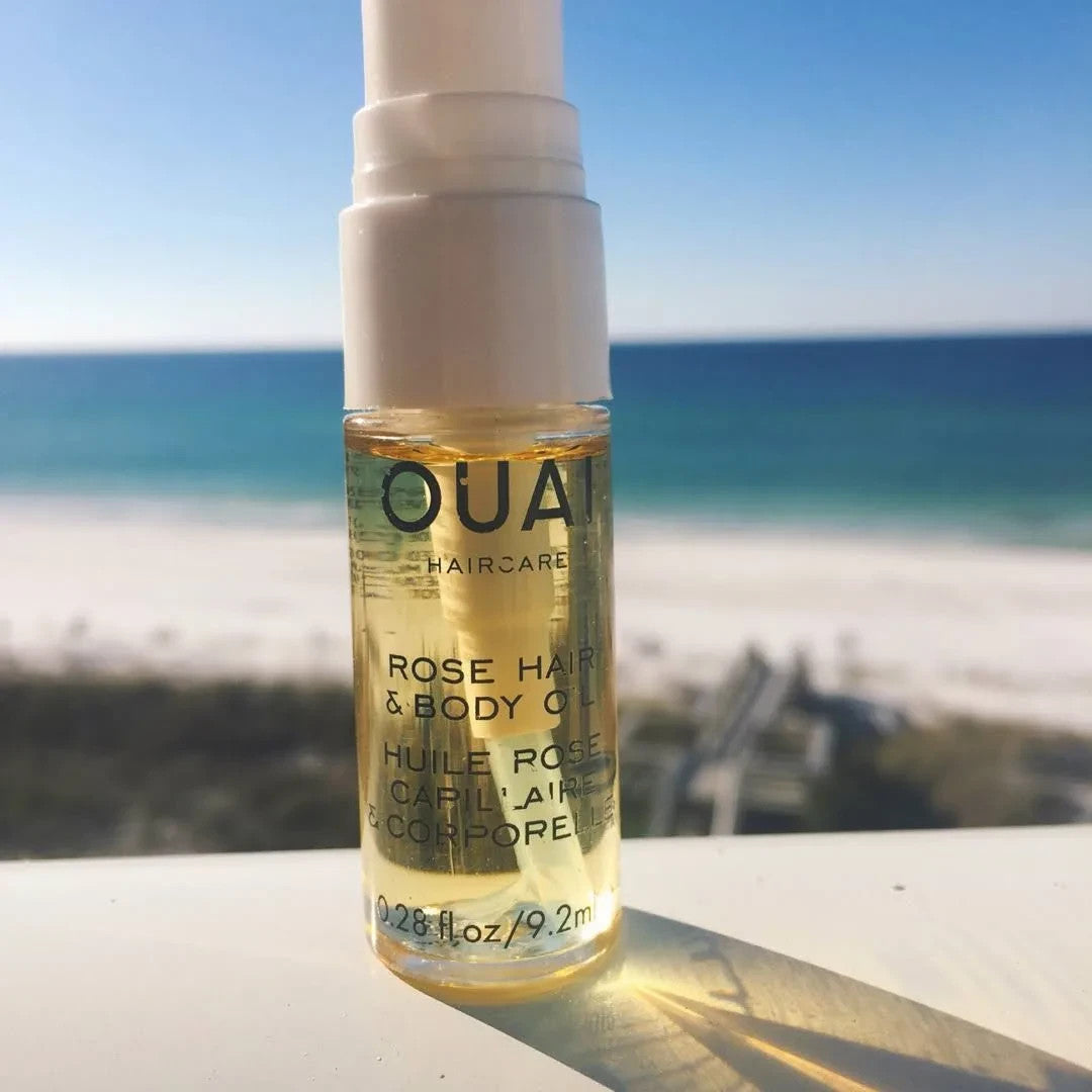 Travel Mini Rose Hair & Body Oil - Nourishing Fragrance for Hair & Skin
