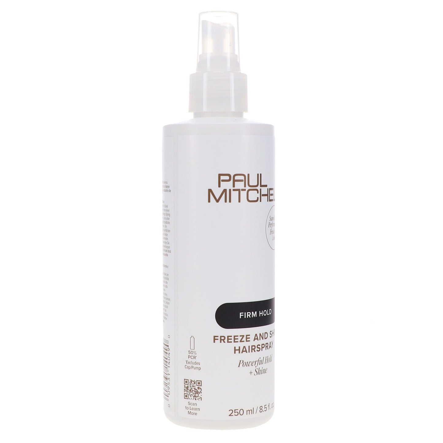 Paul Mitchell Firm Hold Freeze & Shine Hair Spray 8.5 oz - Strong Hold, Natural Gloss