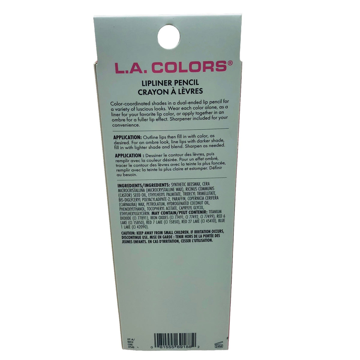 Lip Liner Set Dual Ended Matte Pencils Sweet Fusion 3-Pack