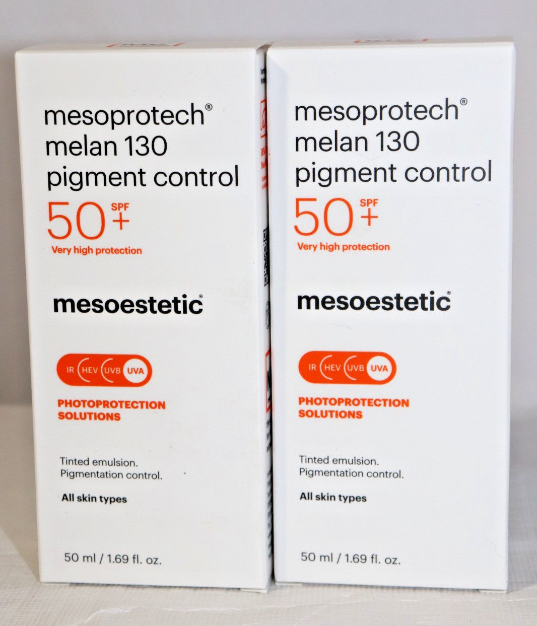SPF50+ Tinted Facial Sunscreen with Pigment Control 50ml — Natural Look