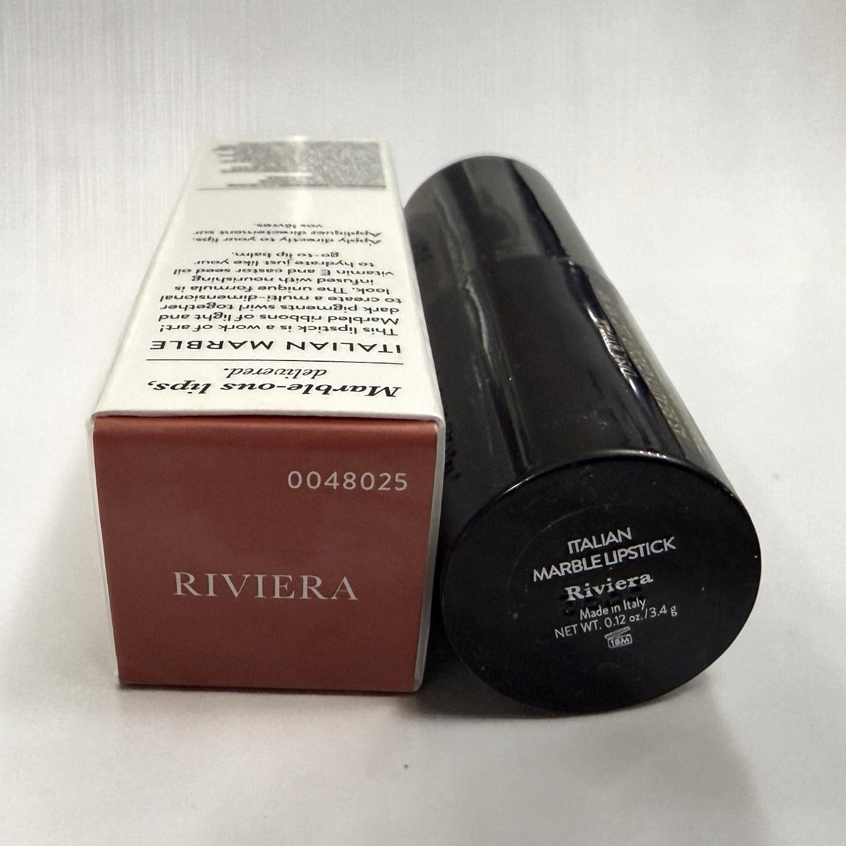 Italian Marble Lipstick Riviera - Rich Lip Color in 3.4g