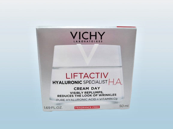 Vichy LiftActiv Hyaluronic Acid Day Cream 1.69 oz Hydrating Skincare