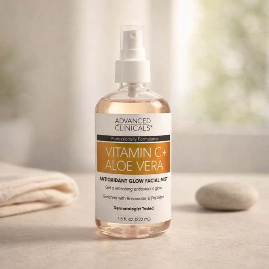 Vitamin C & Aloe Face Mist - Brightening Hydrating Skin Spray 7.5 fl oz