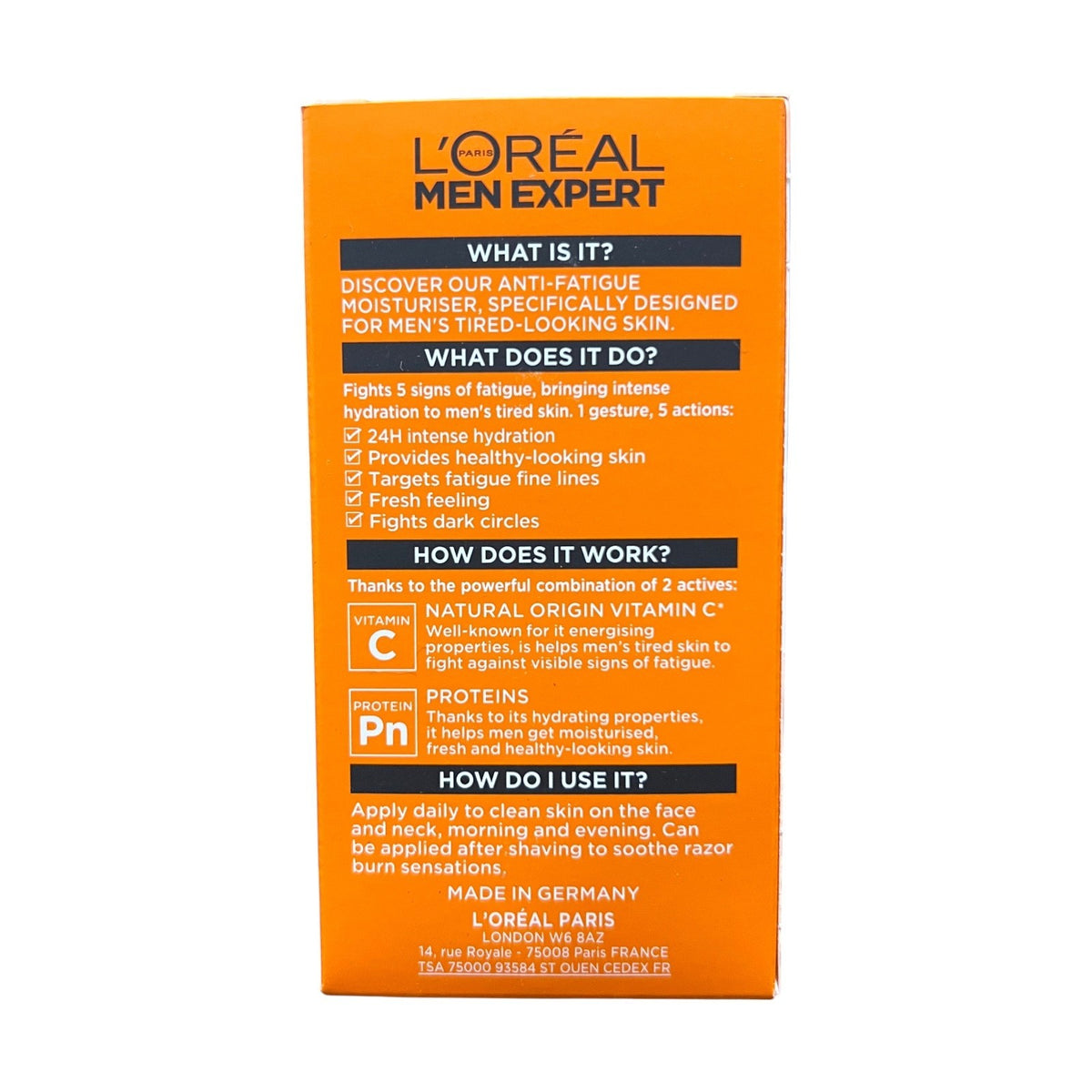 Men Expert Hydra Energetic Anti-Fatigue Moisturizer 50ml