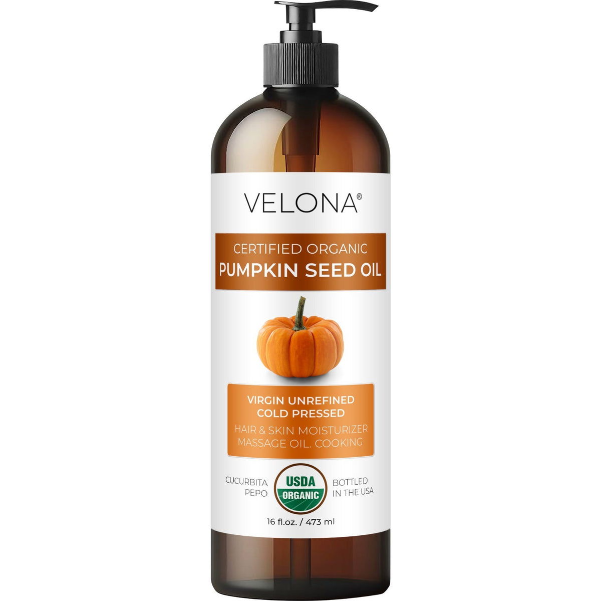 Organic Pumpkin Seed Oil - Cold Pressed Virgin Culinary & Cosmetic Oil, 2 Fl Oz to 1 Gallon