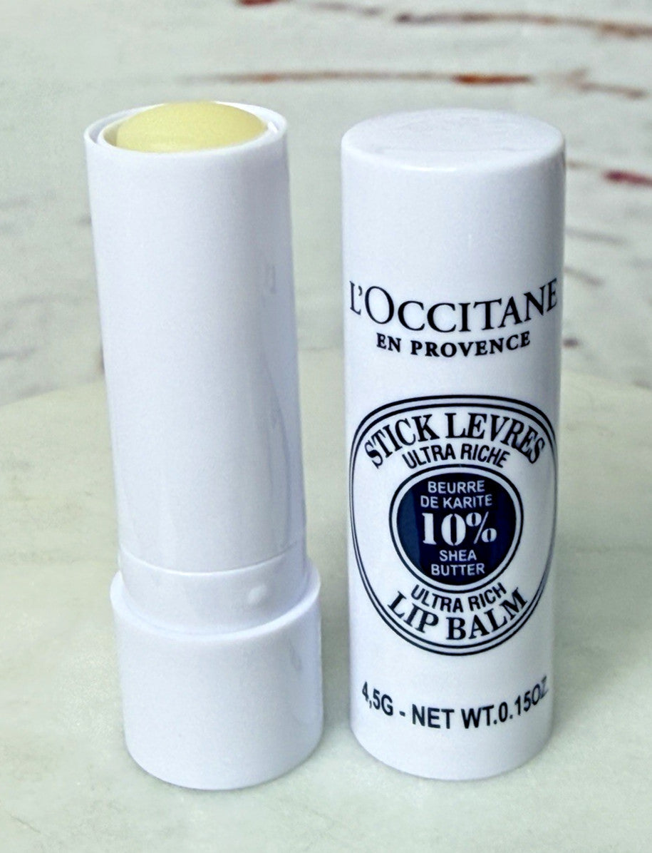 Moisturizing Shea Butter Lip Balm Stick Set for Dry Lips – Pack of 2