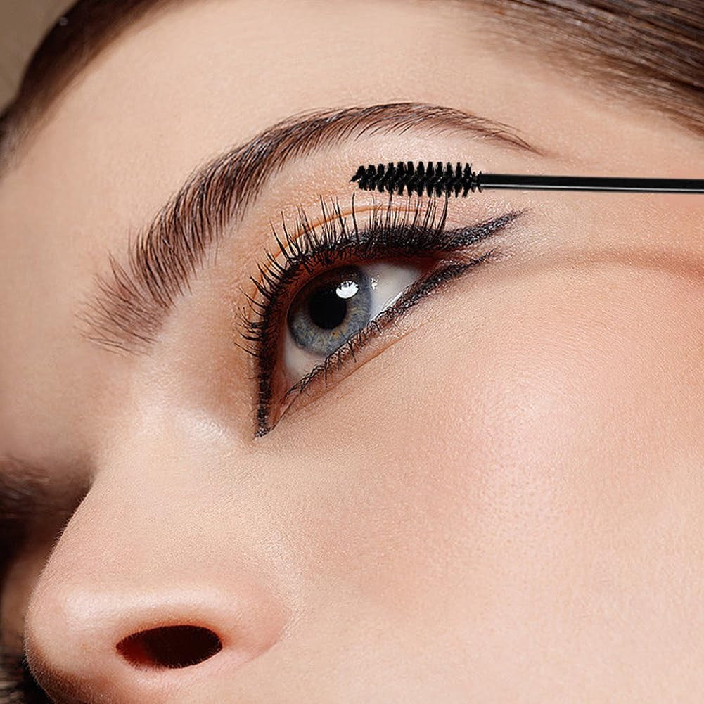Eyelash Curler with Brush and Refill Pads - Professional Carbon Steel Makeup Tool