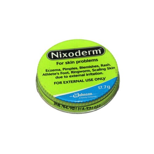Nixoderm Skin Relief Cream for Eczema, Ringworm, Pimples & Blemishes - Pack of 4