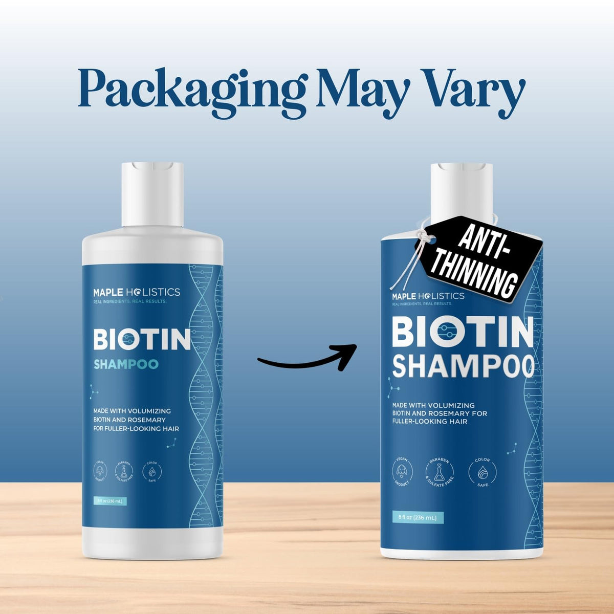 Rosemary Biotin Shampoo for Thinning Hair Vegan Volumizing Fine B