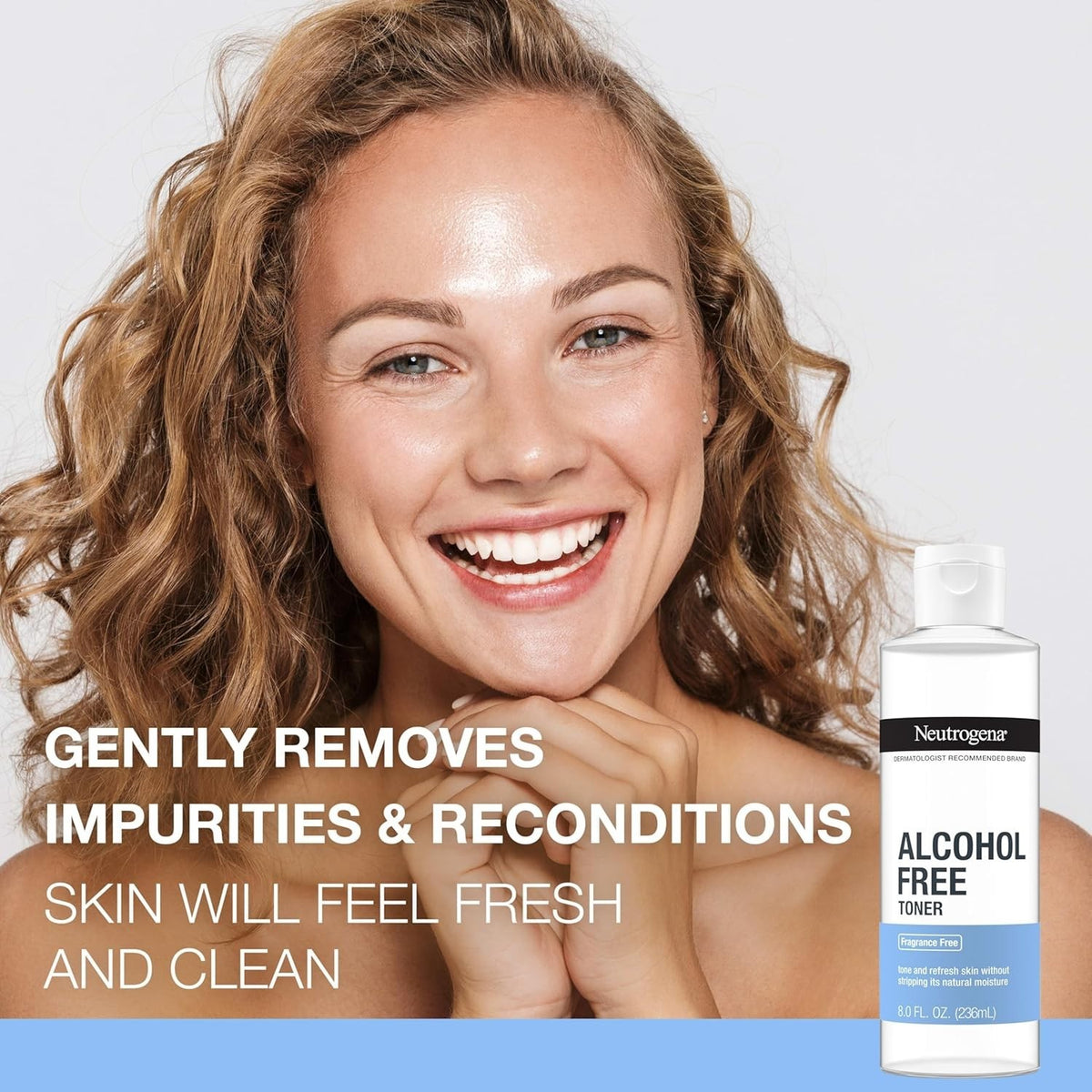 Alcohol-Free Facial Toner for Sensitive Skin - 8 fl oz Hypoallergenic