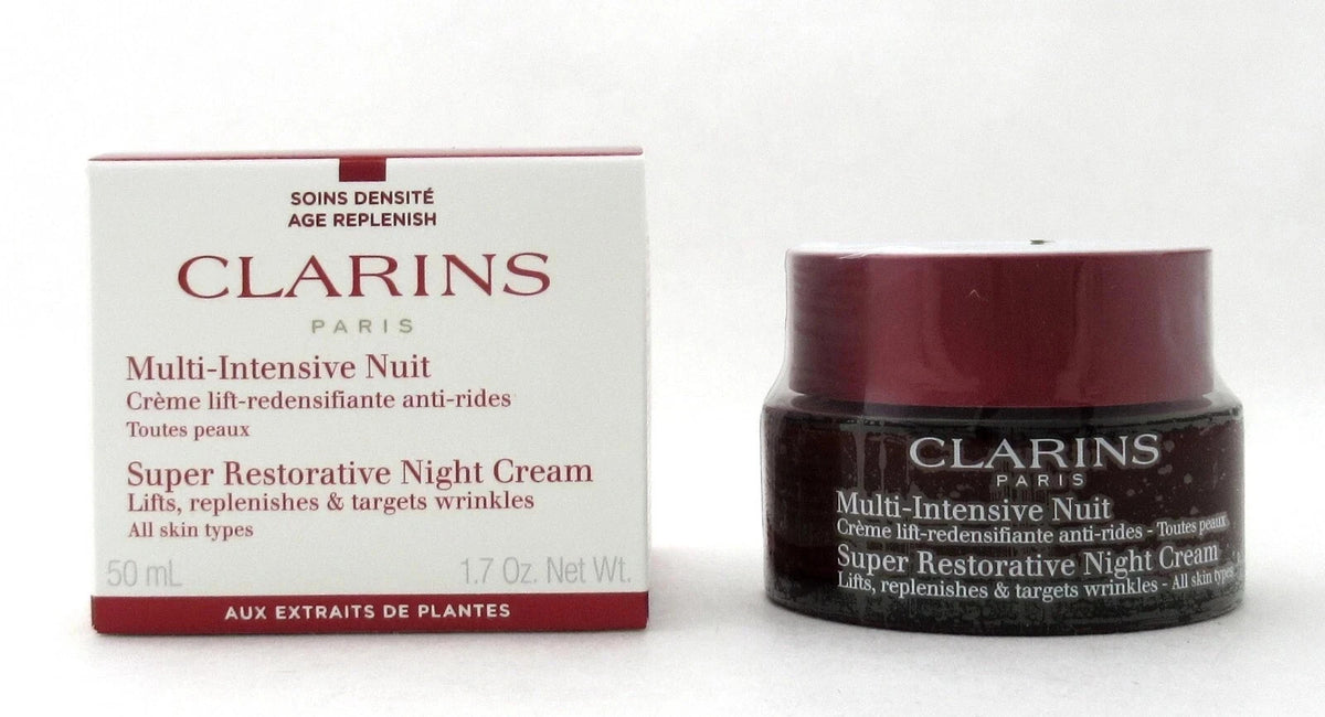Clarins Multi Intensive Night Cream - Restorative, Firming, Hydrating 50ml