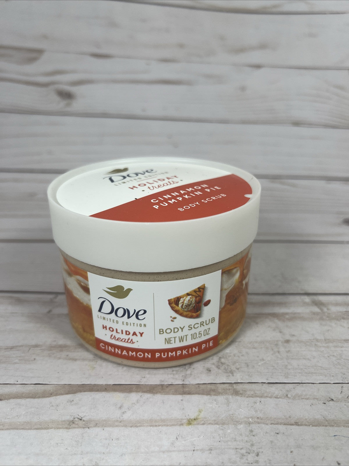 Dove Limited Edition Holiday Treats CINNAMON PUMPKIN PIE Body Scrub