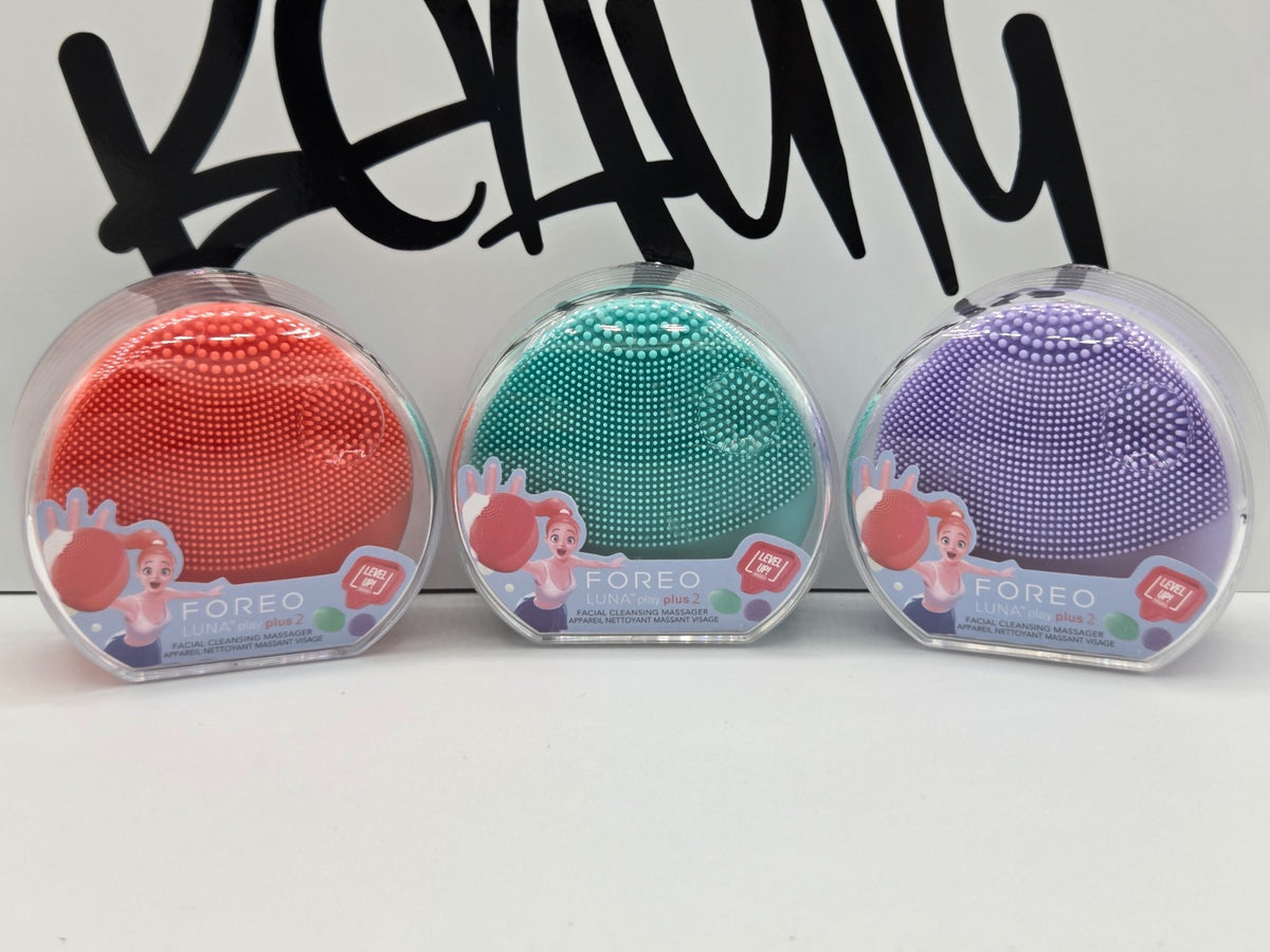 Silicone Facial Cleansing Brush with T-Sonic Pulsations - Multiple Colors