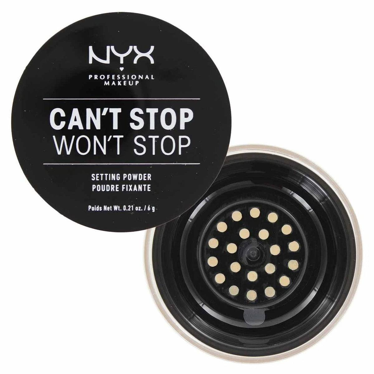 Loose Setting Powder for Face - Matte Finish, Oil-Free, Cruelty-Free