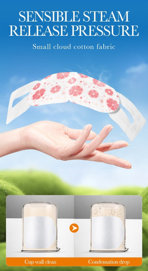 Self-Warming Chamomile Steam Eye Masks for Relaxation and Dry Eye Relief - Pack of 10
