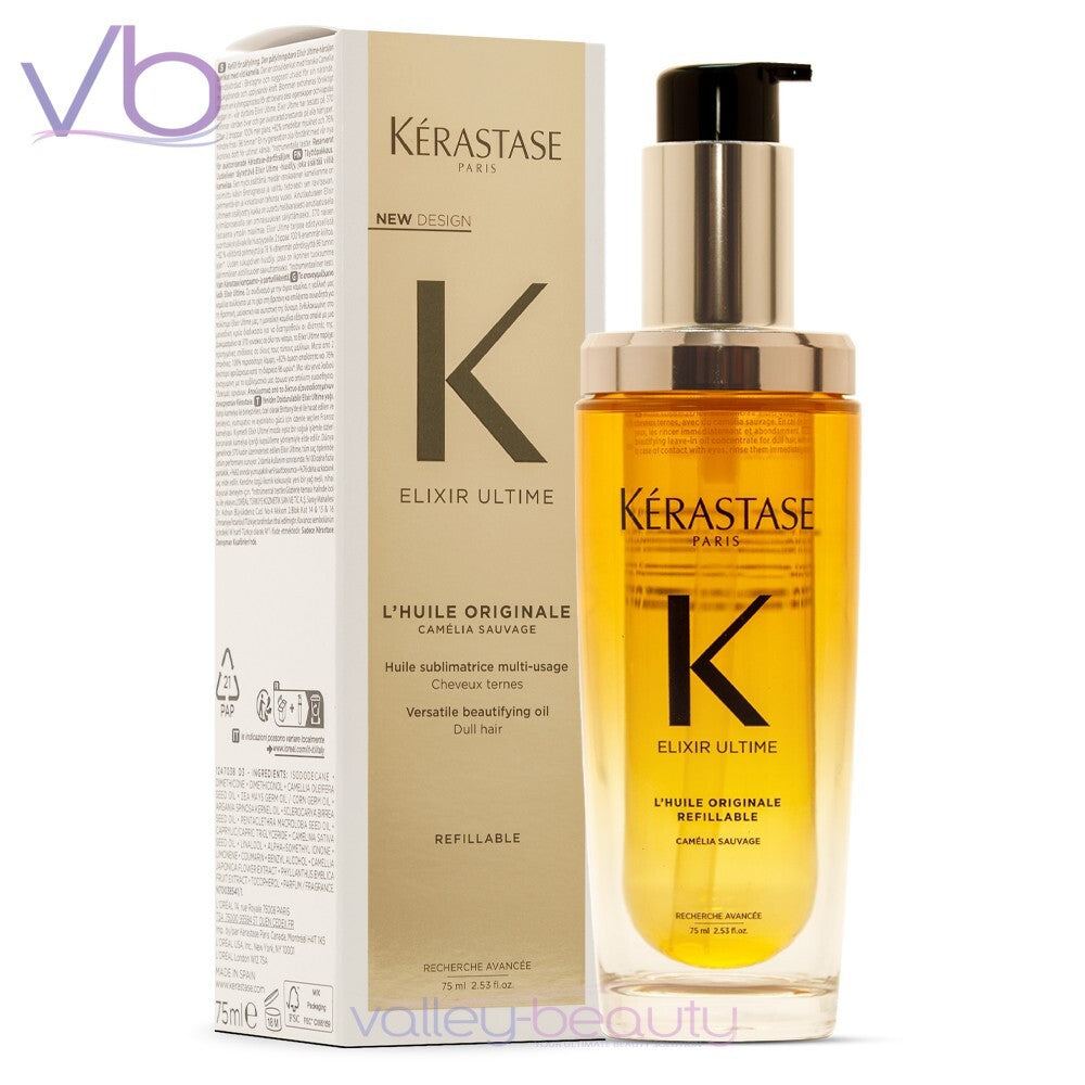Kérastase Elixir Ultime Hair Oil - Nourishing Versatile Treatment 75ml