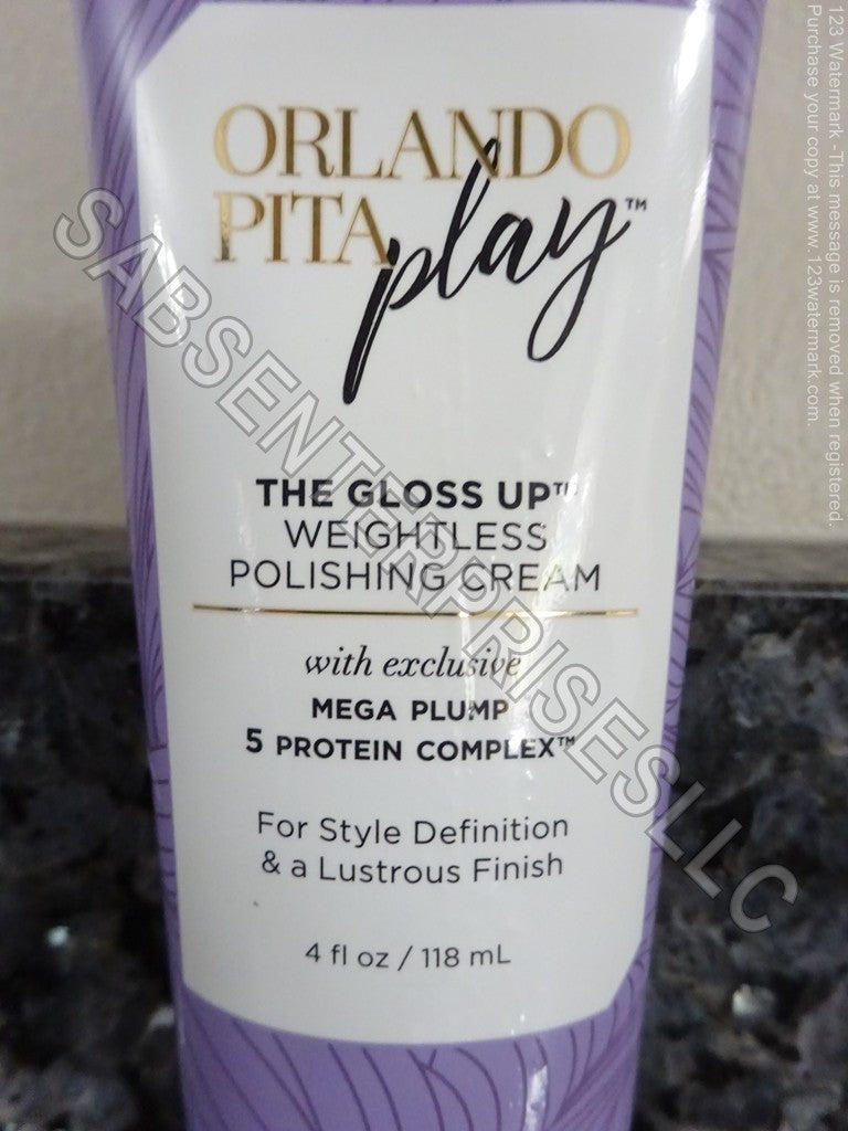 6 Pack Orlando Pita Play The Gloss Up Weightless Polishing Cream 4 Fl oz