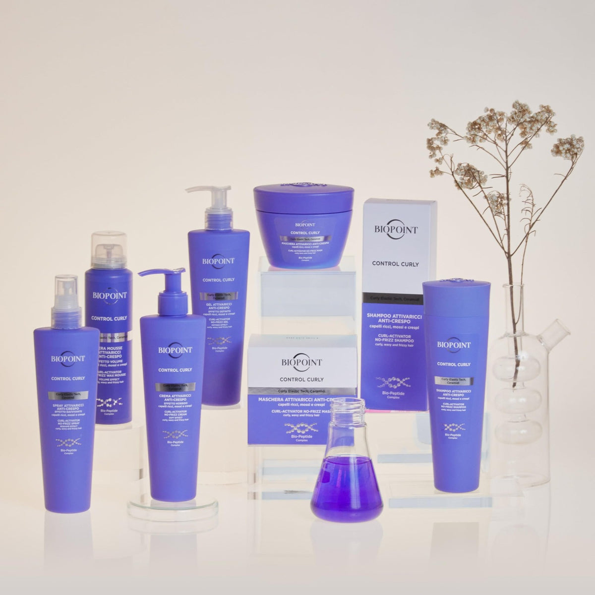Anti Frizz Curl Defining Hair Gel for Curly & Wavy Hair - Protects & Shapes Curls