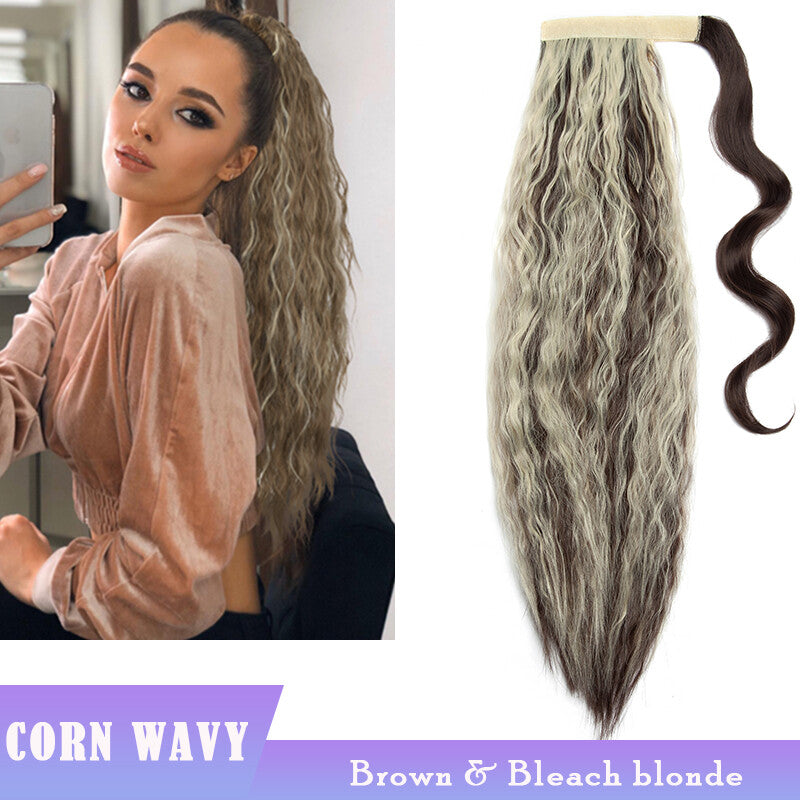 Thick Real Wrap Ponytail Hair Extensions - Mega Long & Natural Looking