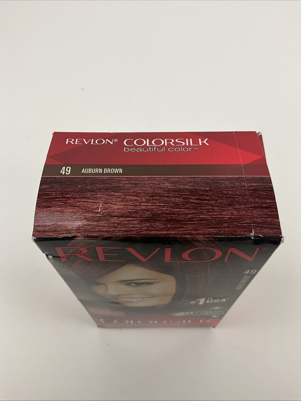 Revlon ColorSilk Permanent Hair Color #49 Auburn Brown
