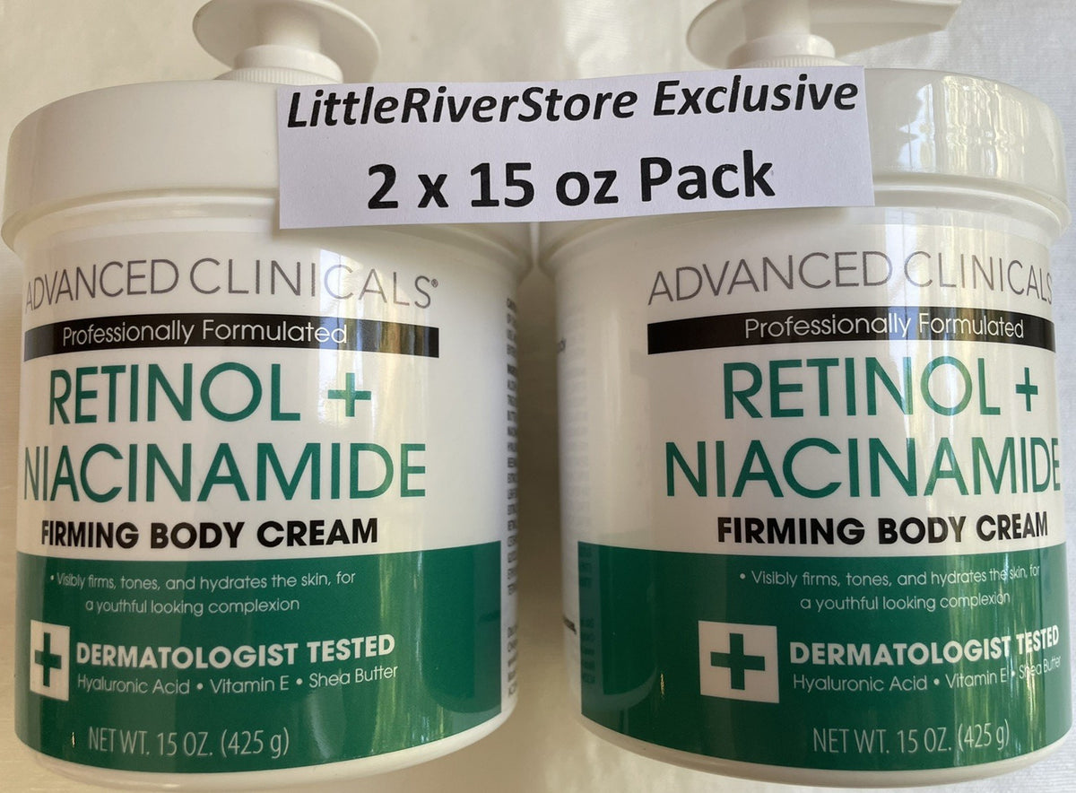 Retinol Niacinamide Firming Body Cream Set - Anti-Aging Skin Care